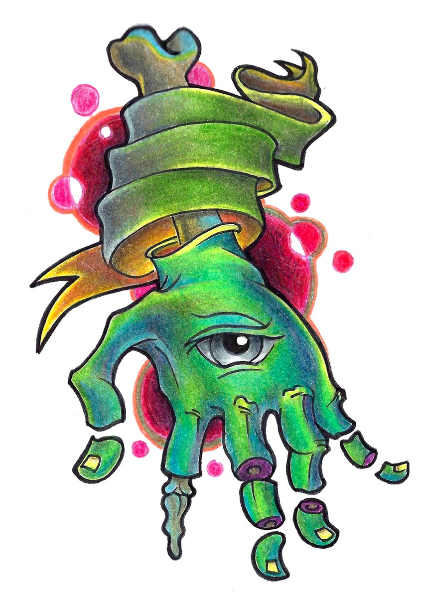 jon_bee_illo's tweet photo. Drew this one back in my tattoo days. https://t.co/RzLk5HRLZ6
