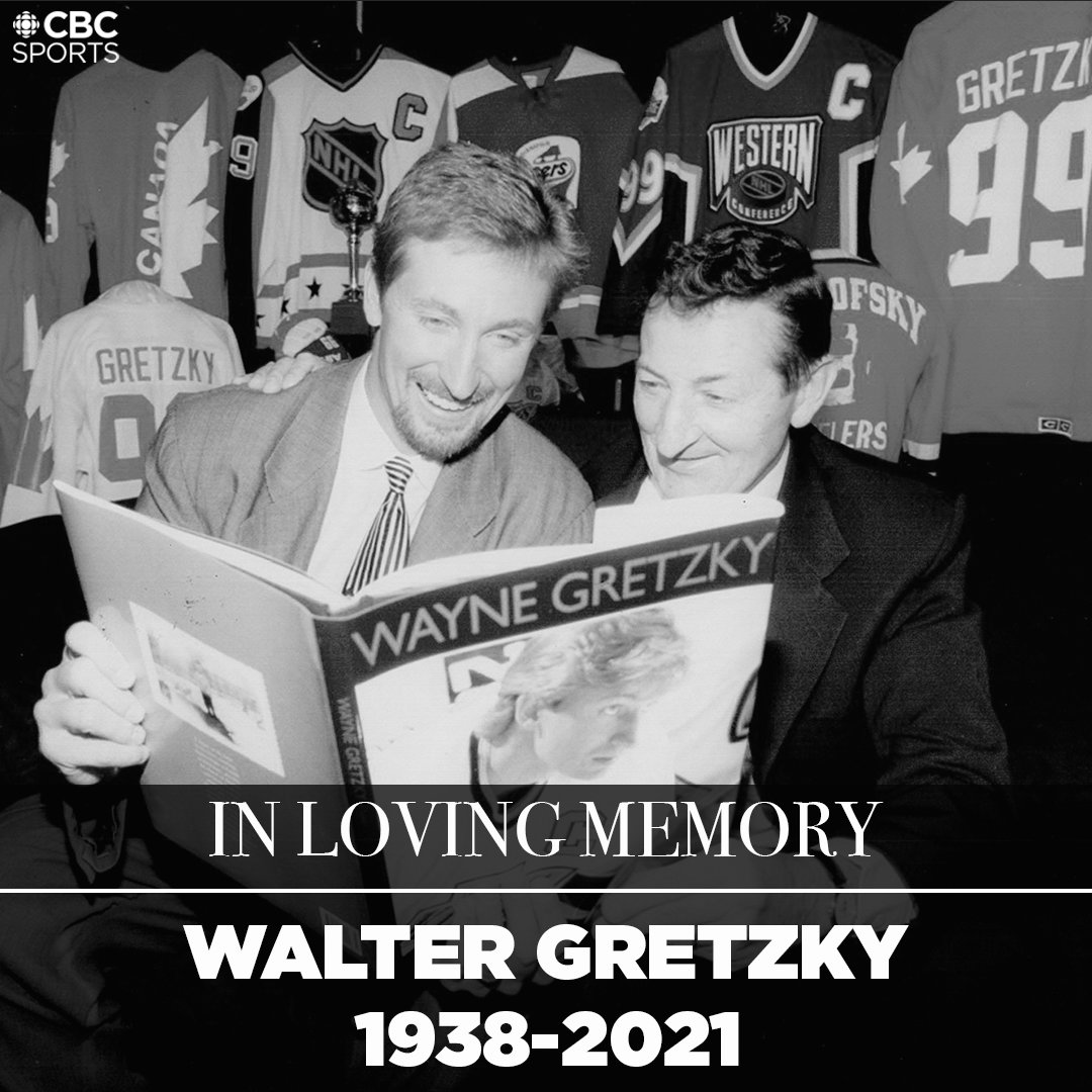 hockeynight's tweet photo. The hockey world mourns the loss of The Great Hockey Dad

What's your favourite Walter Gretzky photo or memory? https://t.co/xaND3cVeeL https://t.co/RvjyZ1akhu