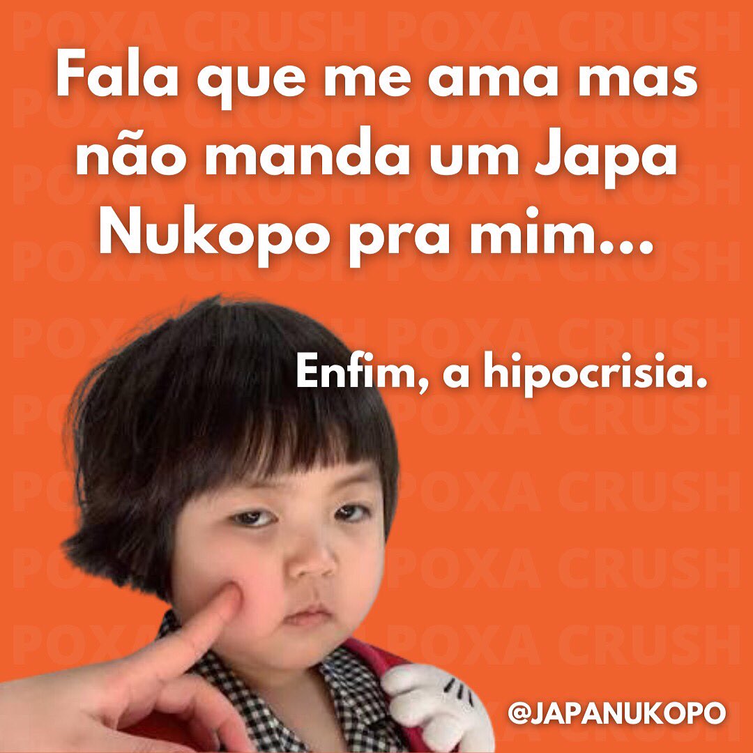 JapaNukopo's tweet photo. Sextou daquele jeitinho: fala que me ama mas não manda um Japa Nukopo pra mim... Pra quem você mandaria esse recado? 💌

Deixe aqui nos comentários ou compartilhe esse post com aqueeeele @ que precisa pegar essa indireta 🤭

Encomendas abertas das 9h00 às 17h00 de Ter à Sáb 📲 https://t.co/dshMmrWays