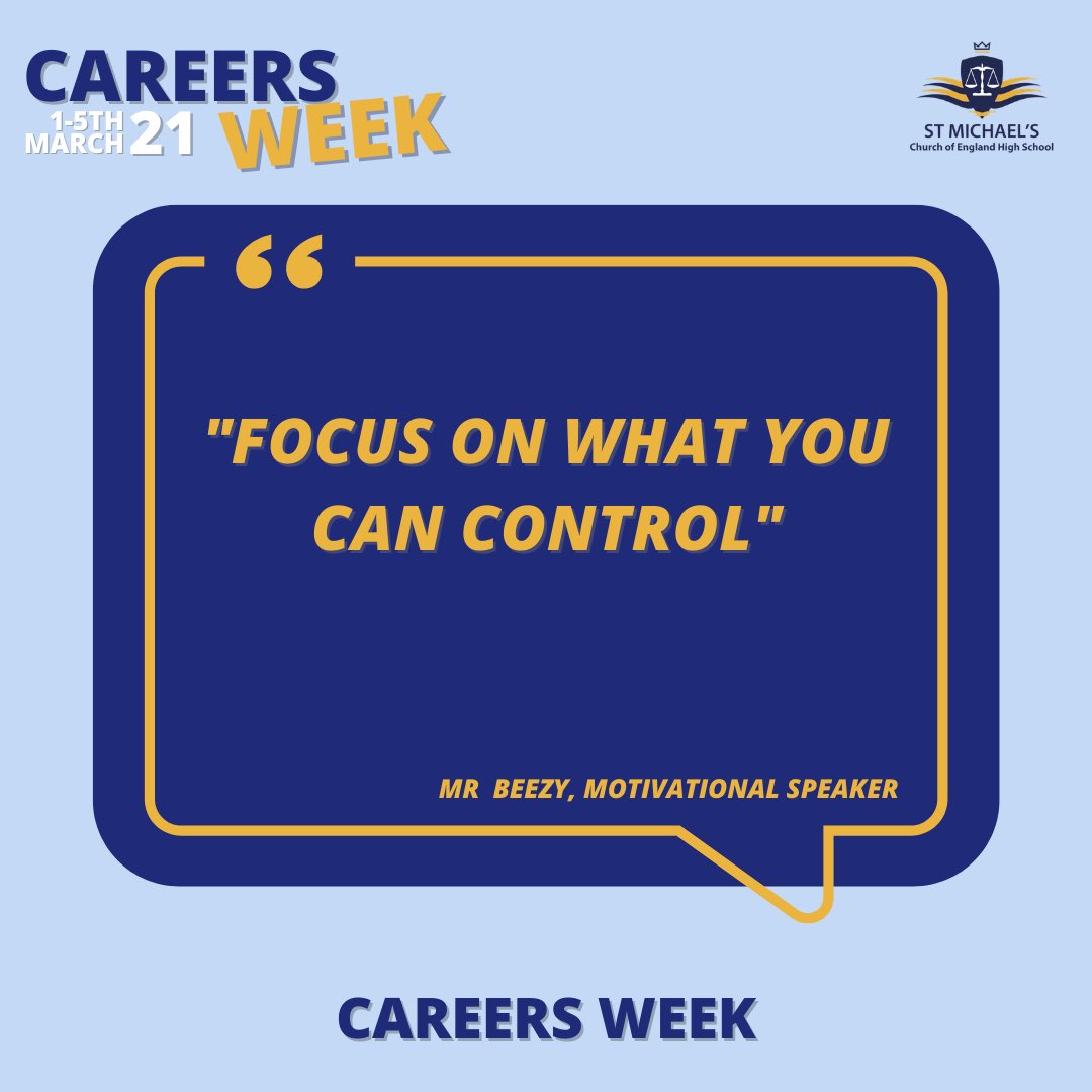 SStmichaels's tweet photo. Here are just a few of @thereal_mrbeezy words of wisdom! 🙌🏼 thank you once again! #NationalCareersWeek @CareersWeek @NationalCareers https://t.co/yCGM45DSmZ