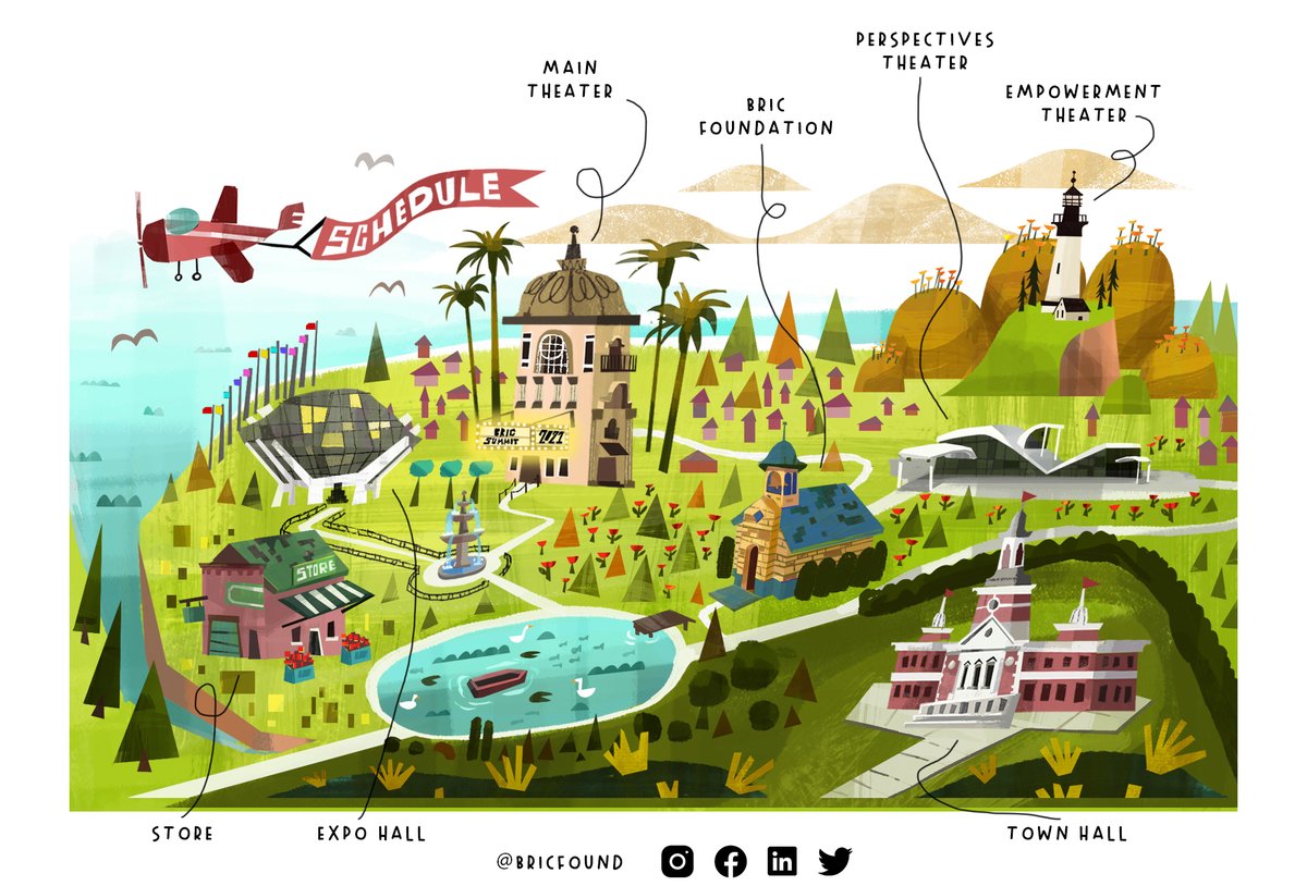 bricfound's tweet image. It all starts today! Time to...
🥊  Break
💭  Reinvent
💥  Impact
➡️  Change
...how we engage with talent in the entertainment, tech, gaming &amp;amp; media spaces.

🎨. Virtual BRIC Summit world art by Derek Ortega
💻. Site by @Filmocracy2

2021BRICSummit.com