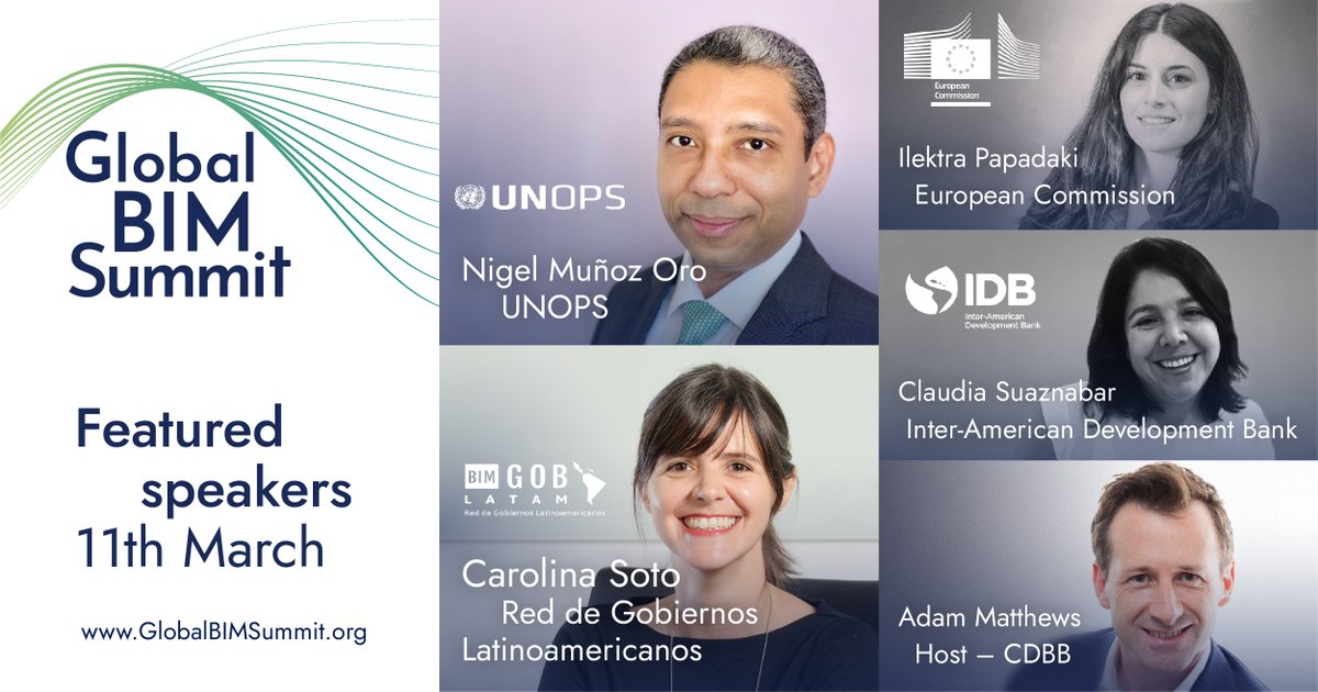 Join us at the #GlobalBIMSummit Pre-Event Series next week to learn how BIM Digital Construction contributes to global sustainability and prosperity.

To find out more and register, go to globalbimsummit.org
#CDBBInternational