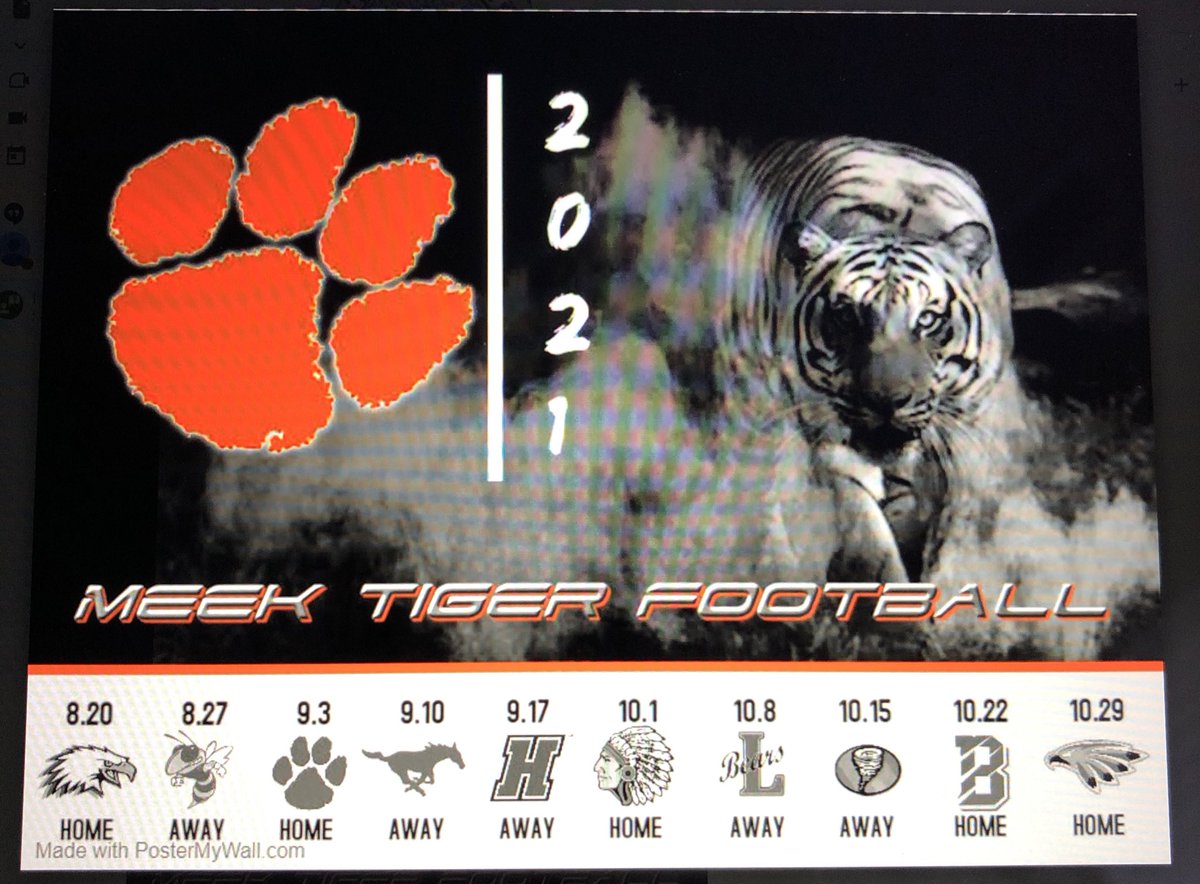 THE 2021 Football Schedule!! 🔥🐅