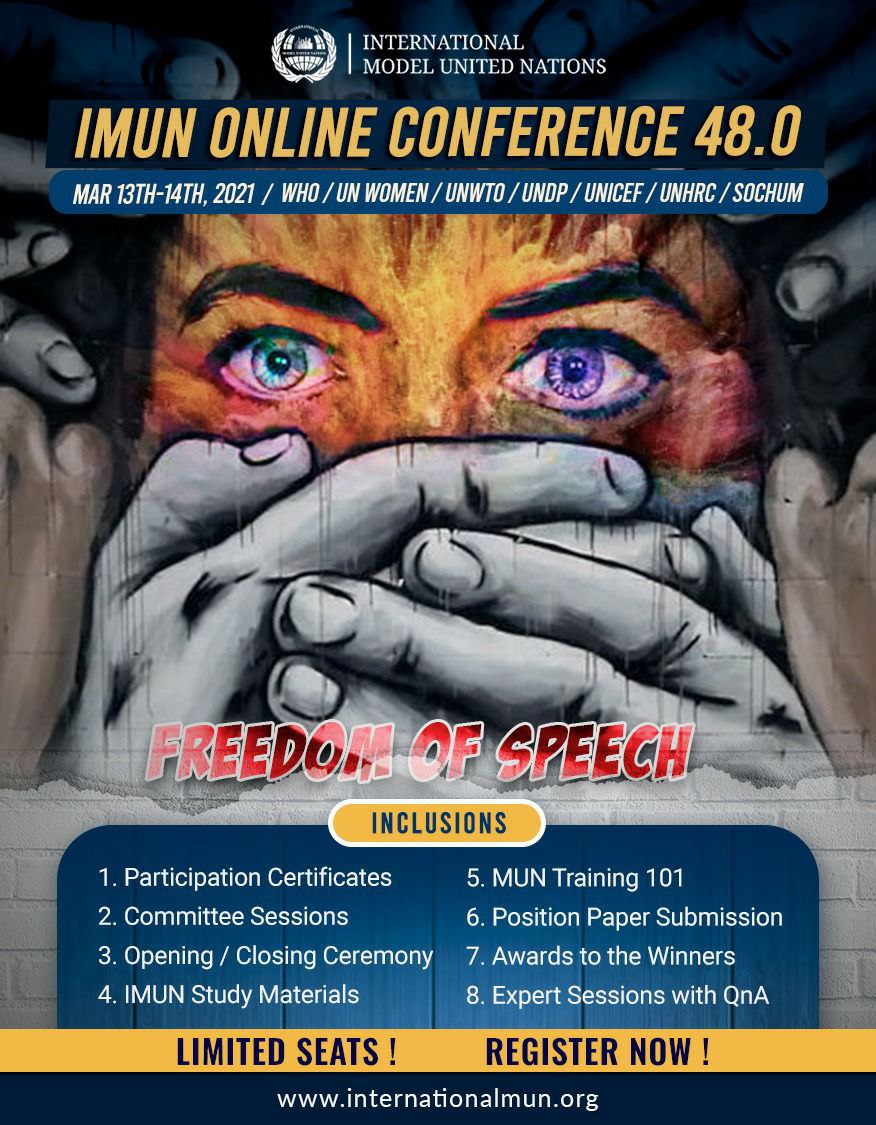 Kudostic's tweet image. Click here to apply internationalmun.org/RegistrationFo…
🔴Dates: March 13th-14th
#InternationalMUN #mun #imun #modelunitednations #imun2020 #youth #globalopportunity #opportunity #conference #international #internationalconference #diplomacy #leaders #youngleaders #unitednations #un