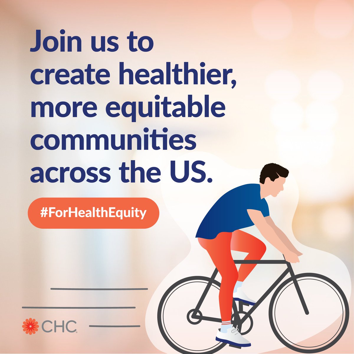 amfAR's tweet image. This month we invite you to help us rally our network as a collective force for good to raise funds #ForHealthEquity with @chcimpact. Join us to create healthier, more equitable communities across the US. Pledge your support today: fal.cn/3dOOn