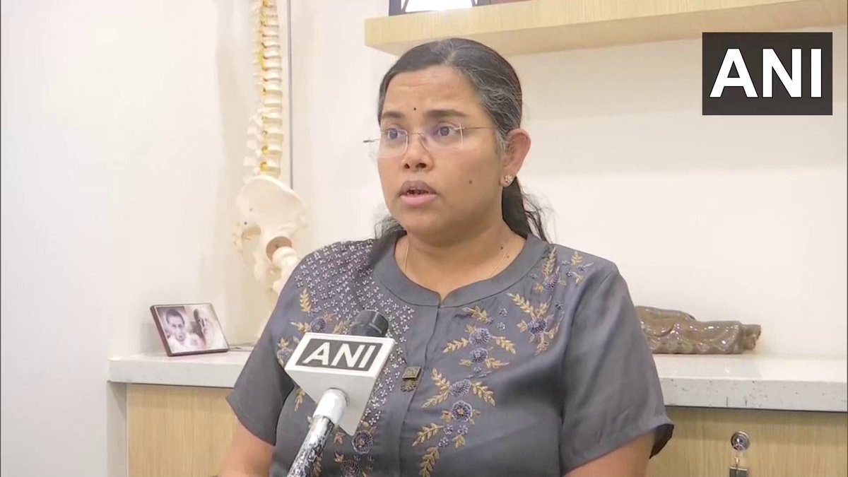 ANI's tweet photo. Children with this disease don't survive beyond 2 yrs. He's fine now but is going to get weaker &amp; won't be able to sit, swallow or breathe. There's only 1 treatment where he can be given a missing genetic code via virus. It's a one-shot cure &amp; most expensive drug: Dr Anne Mathew https://t.co/4khqVJivxD