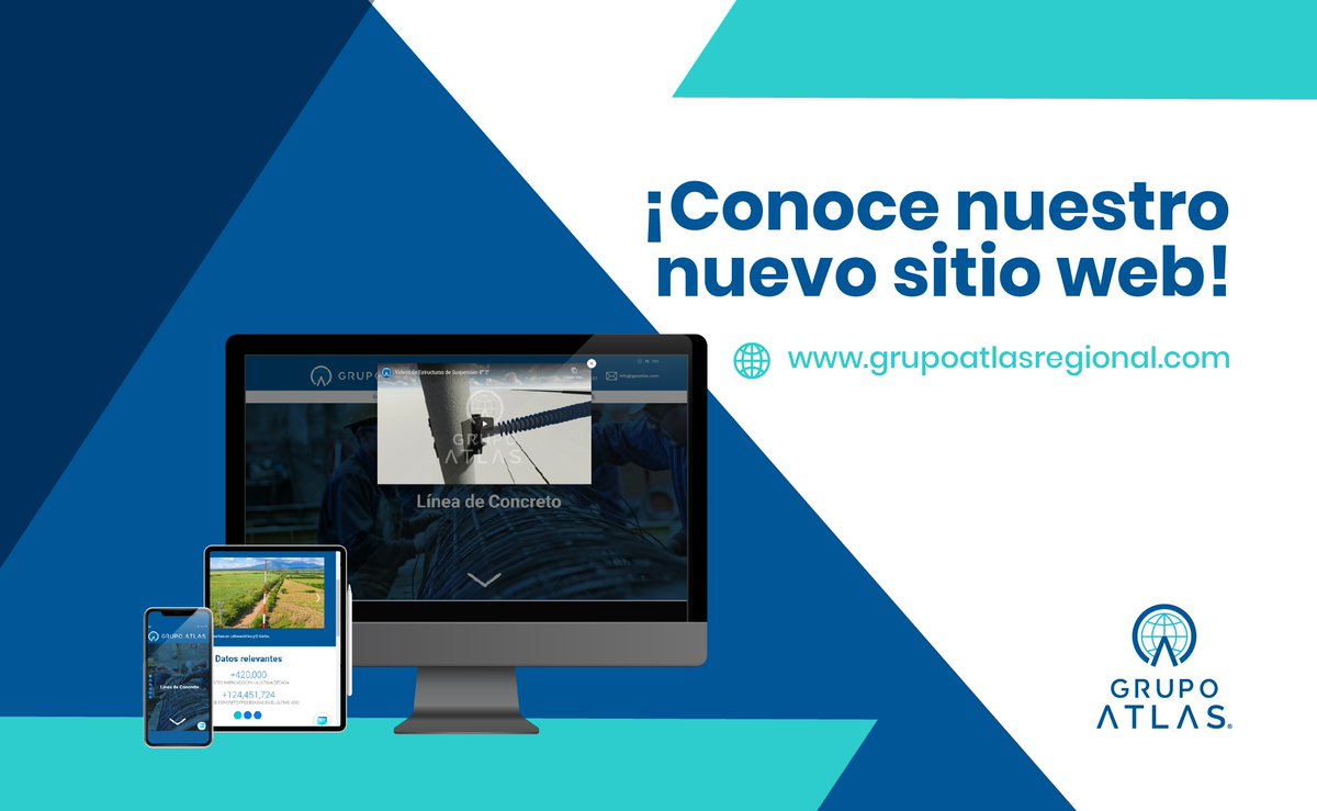 AtlasGrupo's tweet photo. ¡Renovamos nuestro sitio web! 💻

Brindarle a nuestros clientes y colaboradores la mejor experiencia a través de todos nuestros canales de comunicación, es para nosotros un privilegio y un reto del día a día que disfrutamos trabajar.  

¡Haz clic ahora! 
https://t.co/l5KJTlo8RW https://t.co/xKILqU57wC