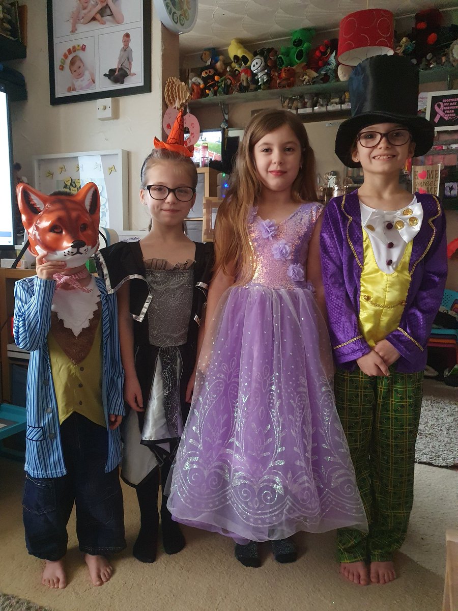 Timi_C's tweet photo. World Book Day @DilkesAcademy @MissAStorr @jillosborne131 @MissTyler12 @NelderMrs https://t.co/KBfdX5b0SB