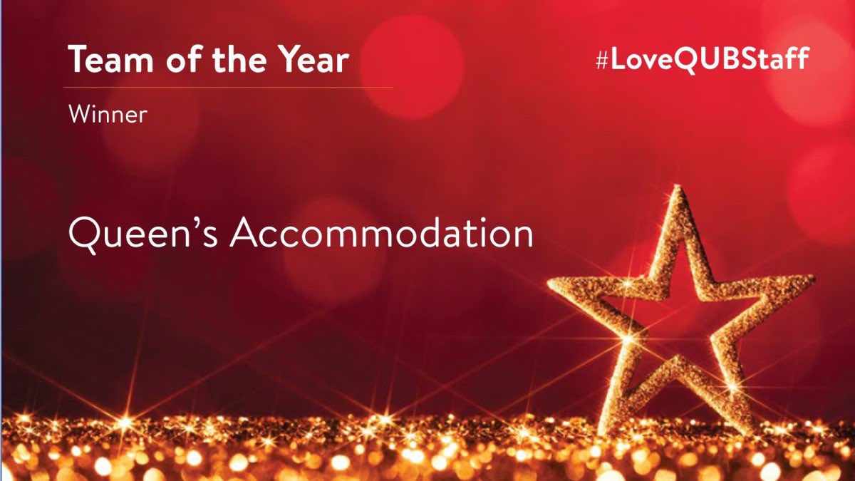 QUBstaff's tweet image. Congratulations to our Staff Excellence Awards ‘Team of the Year’ category winning teams: 

- Estates Services Pandemic Support Team
- Queen’s COVID-19 Virology Team
- Queen’s Accommodation

🏆✨ #LoveQUBstaff