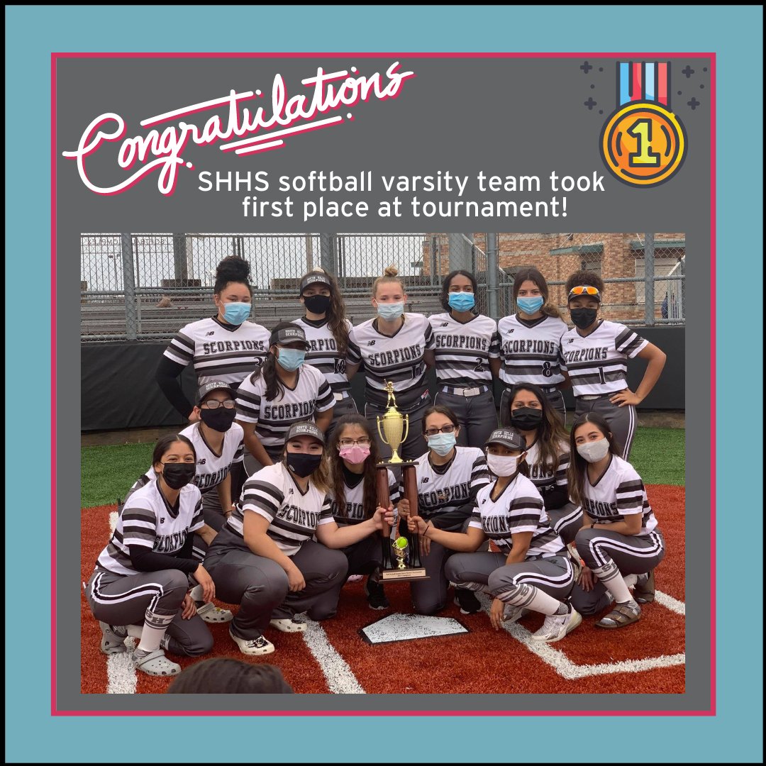 SouthHillsTX's tweet photo. Congratulations to our Varsity Softball Team on their recent 1st place win at tournament.
#SHHSSoftball #WeShowUp #SouthHillsTX https://t.co/uBD9NsoKJV