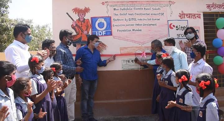 IDF_INDIA's tweet photo. 2 Tribal Schools get 8 Toilets for girls and boys under IDF's Meri Pathshala  Elevate Rural School in Dahanu, Palghar District, Maharashtra. Zilla Parishad School, Avdhani Padvalpada, Ganjad, Dahanu &amp; Amrunpada, Kolhan, Dahanu, Thank you Team SITEL India Pvt. Ltd. https://t.co/izM5RQb4ci