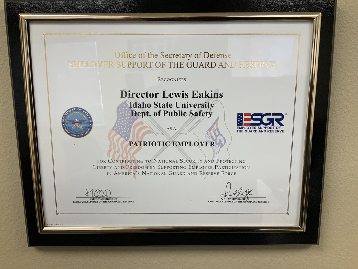 Proud to support our armed forces!