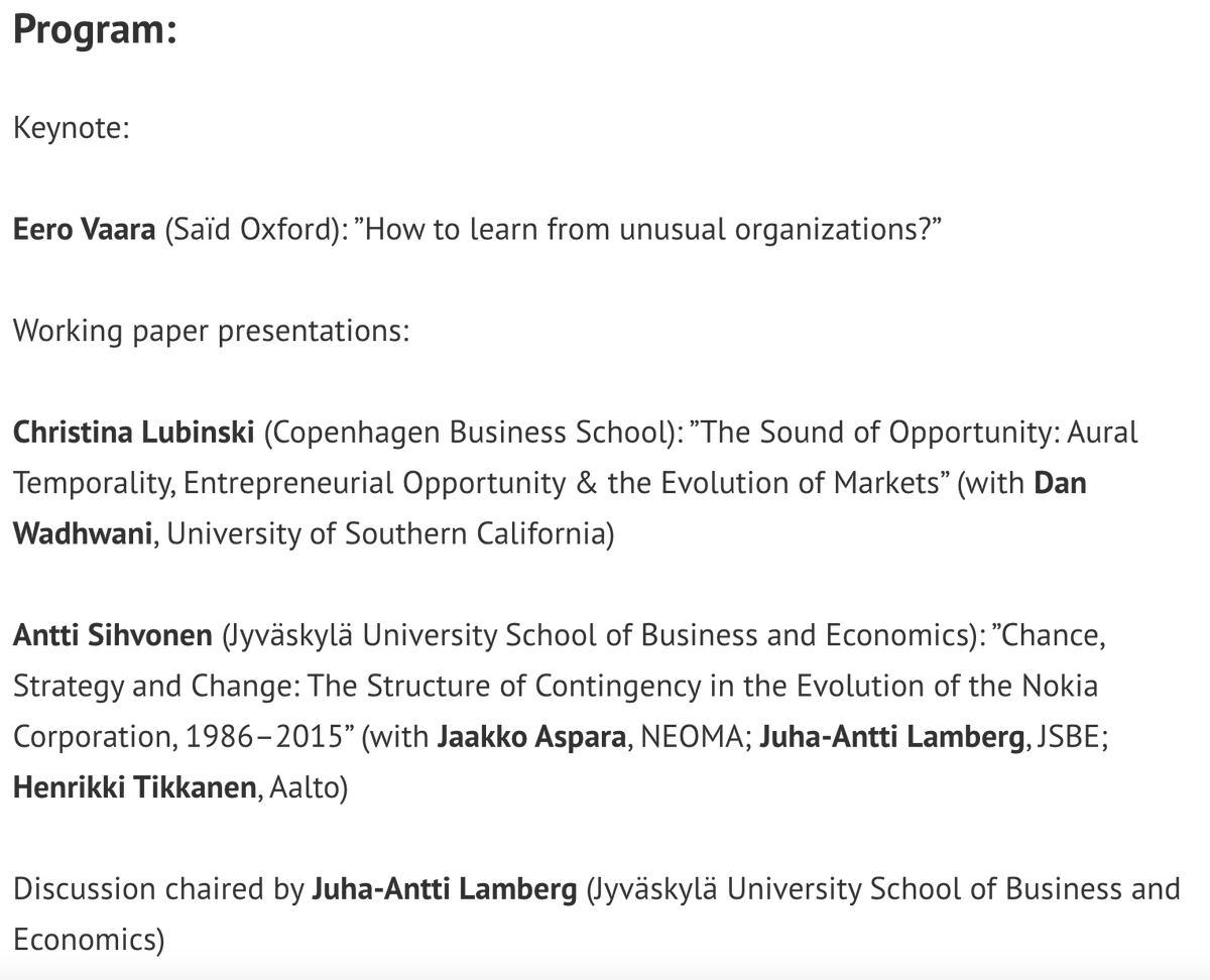 Zeerim's tweet photo. We (with @Ch_Stutz) are again organizing a virtual seminar on historical research in management and organization studies on Apr 14th. Registration and details:  https://t.co/buGGz4ISg4 @jyu_jsbe https://t.co/uKB35xkXpi