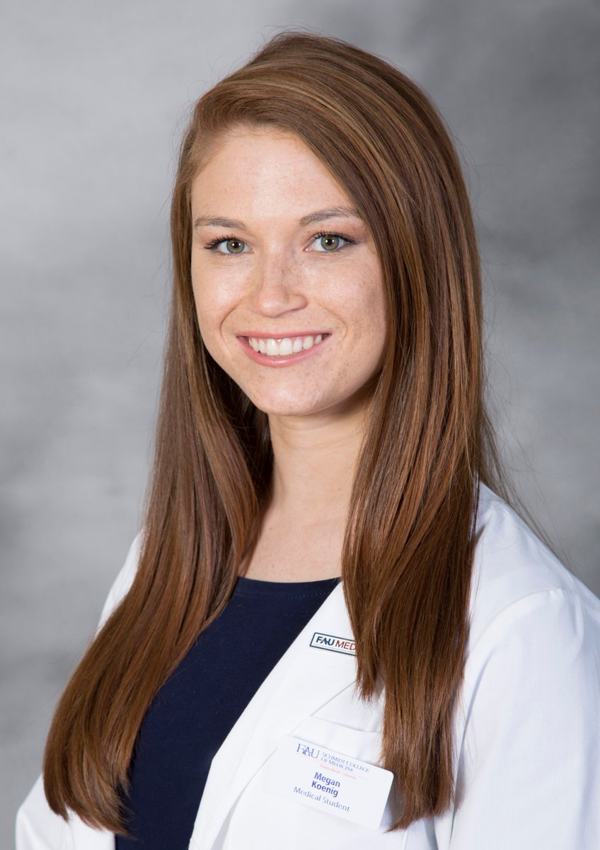 faucollegeofmed's tweet photo. #Congrats to the presentation winners of our Virtual Medical Student Research &amp; Scholarship Day: Sarah Palumbo, research oral presentation winner, &amp; Megan Koenig, clinical vignette oral presentation winner. #FAU #MedOwlPride #FeelGoodFriday https://t.co/LD1q4bxwVu