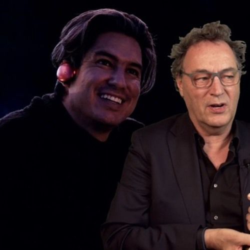 techvshuman's tweet photo. NEW Podcast/audio keynote version: What's coming in the next 10 years (and the impact on ELS teaching) Keynote by Futurist Gerd Leonhard at KOTESOL 2021 @gleonhard #FuturistGerd  #education Soundcloud https://t.co/a2rj77DQOy. Also available on Apple and Amazon podcasts or Spotify https://t.co/vBeRtzrAwQ