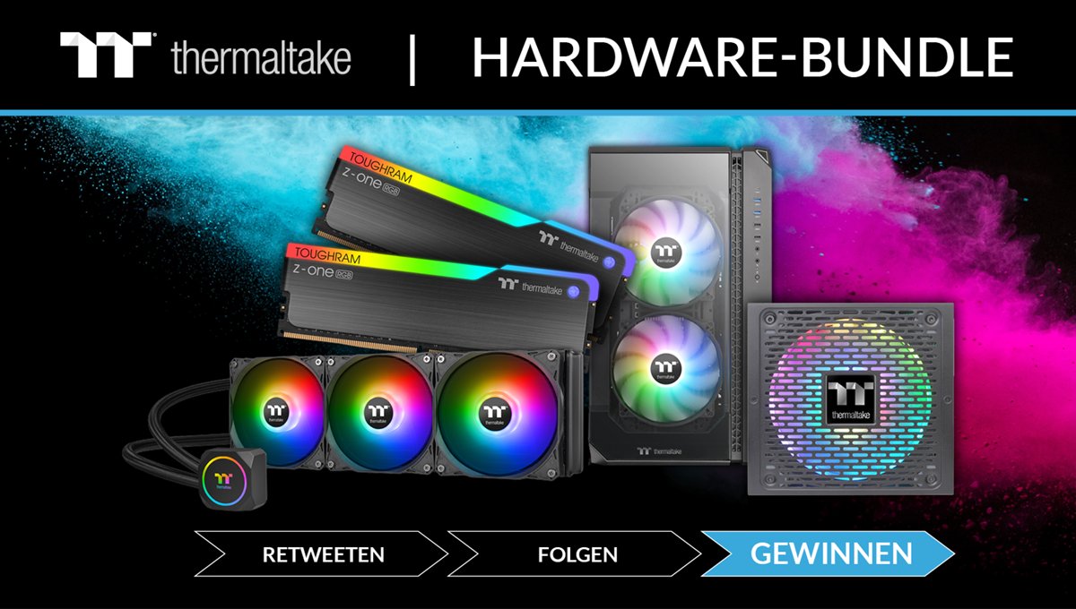 alternate_de's tweet image. #Gewinnspiel - Ihr wollt RGB? Wir haben RGB! bit.ly/3rcAjO6

Und wer diesen Beitrag RETWEETET &amp;amp; unserem Account FOLGT, kann sich die Chance sichern, ein fettes Thermaltake-Bundle zu gewinnen.

Leistung, Qualität &amp;amp; der eigene 🌈 – könnten so schon bald dir gehören. 😊