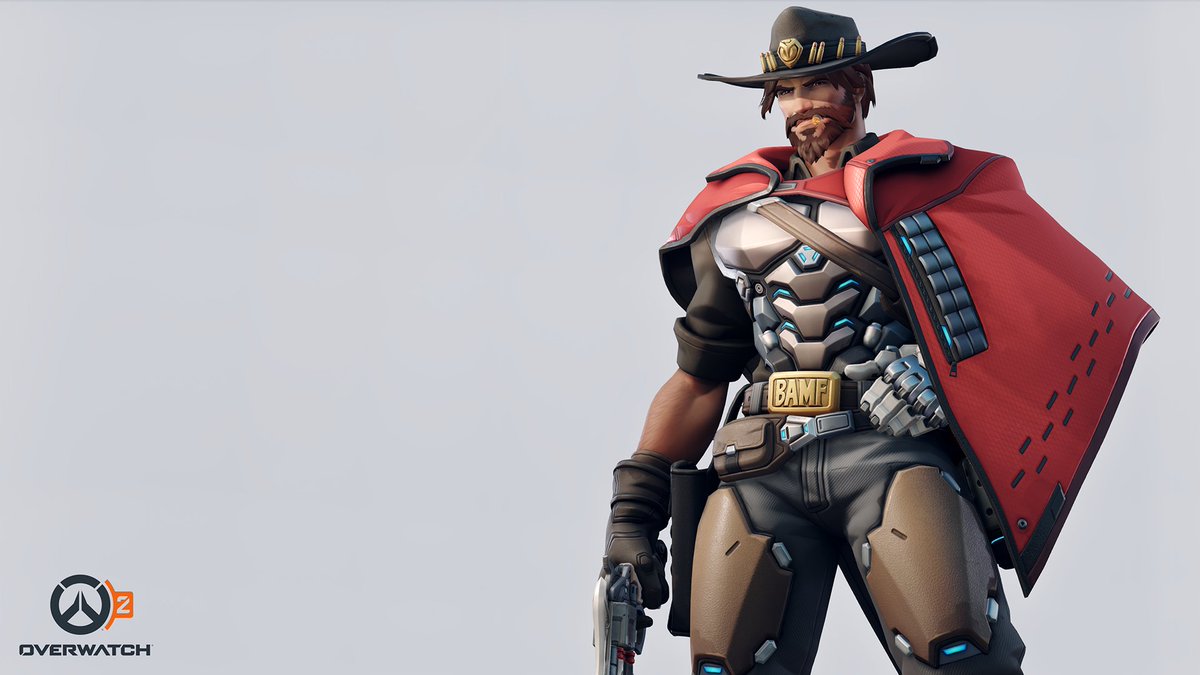 So happy to finally post this guy artstation.com/artwork/xJ4Y1W
3D Character Artist: Tim Moreels
3D Weapon: Loren Broach
©2021 Blizzard Entertainment, Inc.
Concept, face, hair, weapon provided by Blizzard.
Special thanks to <a href="/airbornstudios/">Airborn Studios</a>!!
#McCree #Overwatch2 #OW2 #Blizzcon