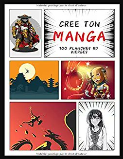 Créer Ton Manga: 110 Haute Résolution Planches De Créations Mangas Pour  Adulte, Carnet De Création De Manga Et Bd, Livre Pour La Création De  Bande  Cadeau Pour Adulte ( Bande Dessinée Manga )