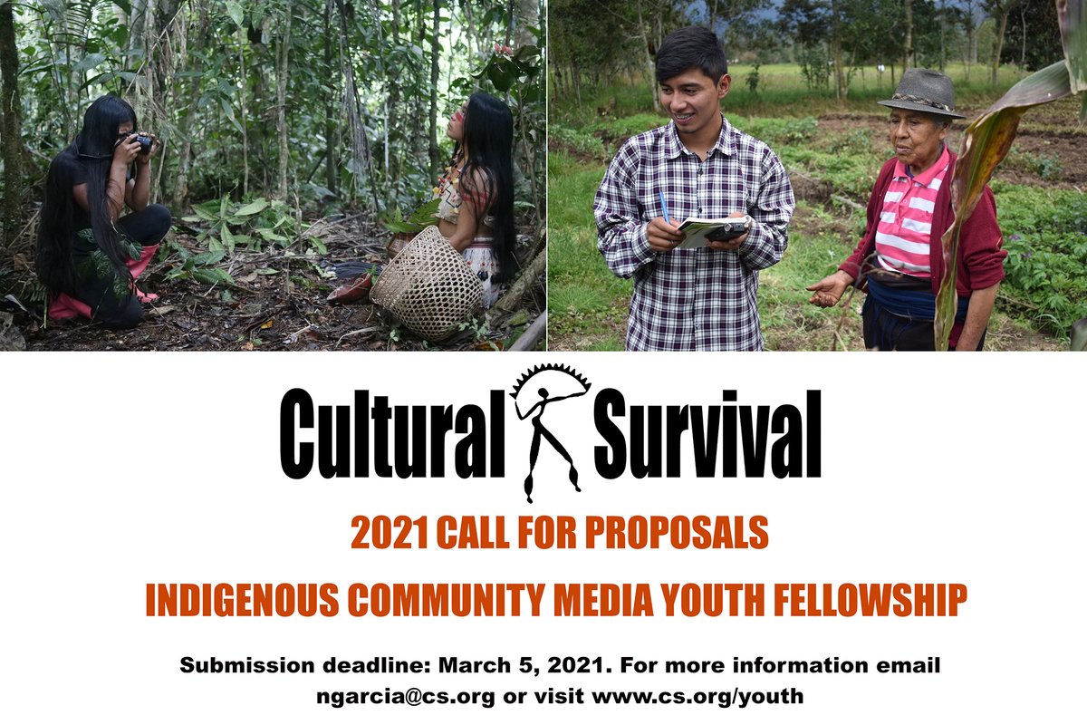 CSORG's tweet image. Today is the last day to apply for our Indigenous Community Media Youth Fellowship! cs.org/youth
#Indigenousmedia #Indigenousyouth #Indigenousradio #communitymedia #storytelling #Indigenousknowledge #Indigenouslanguages