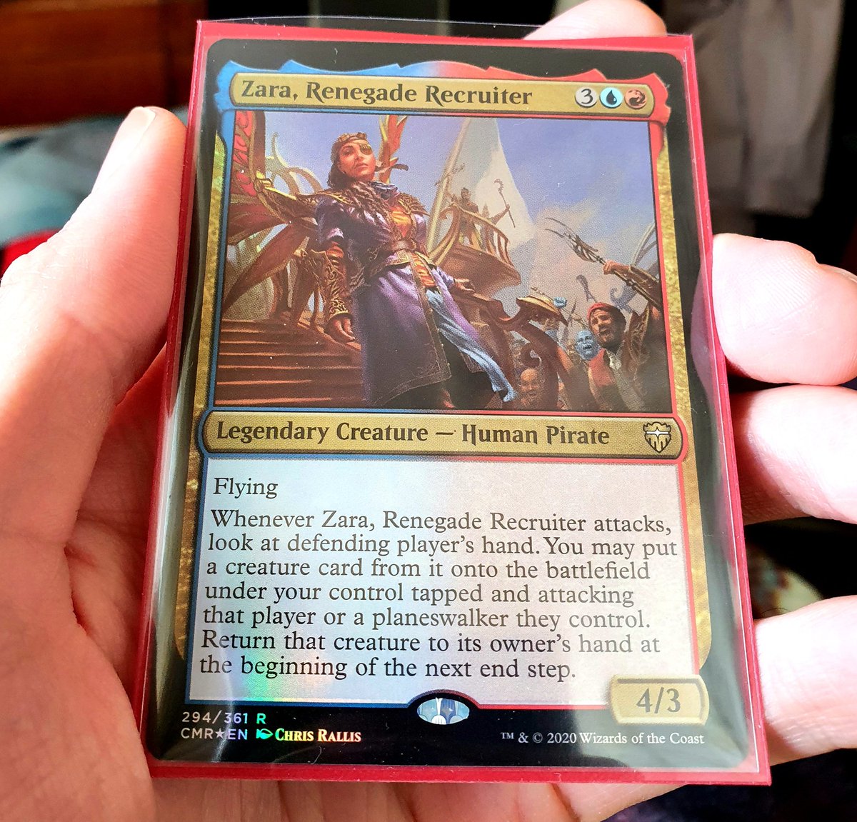 JakPaints's tweet photo. I think I might have found my Commander. Opinions? #MTG #MagicTheGathering https://t.co/LZ8XYmVFvk