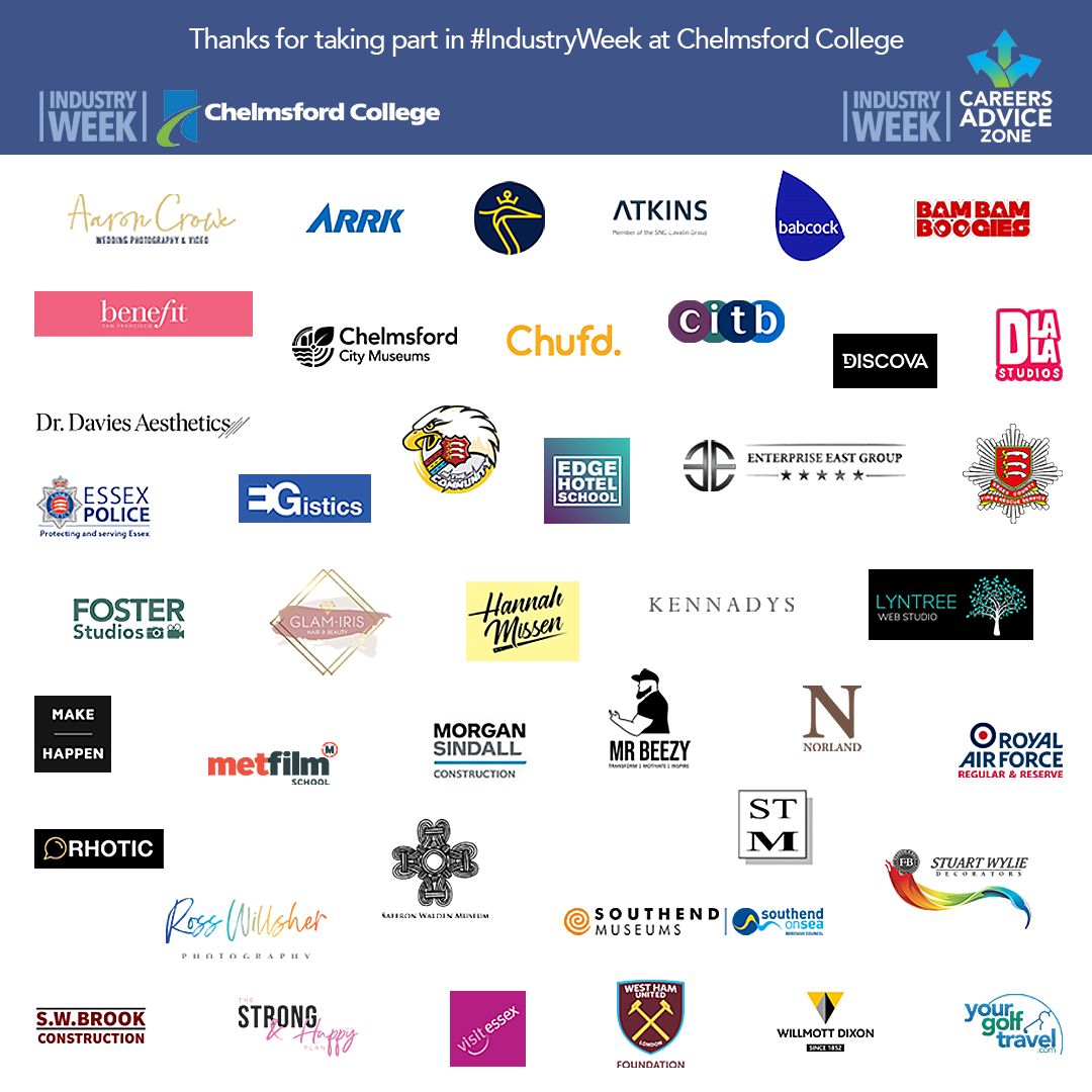 *Thank you* so much to all these wonderful people for contributing to our #IndustryWeek this week!

We couldn't do it without you.

*You* are helping inspire the next generation and showing them what's possible in so many amazing careers! Thank you!