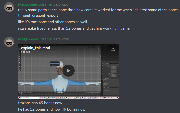 MugaSpid's tweet photo. Just a conversation about a model that would not work in-game but MegaSpeed thought we were talking about another program (??) https://t.co/OVRBboB4f4
