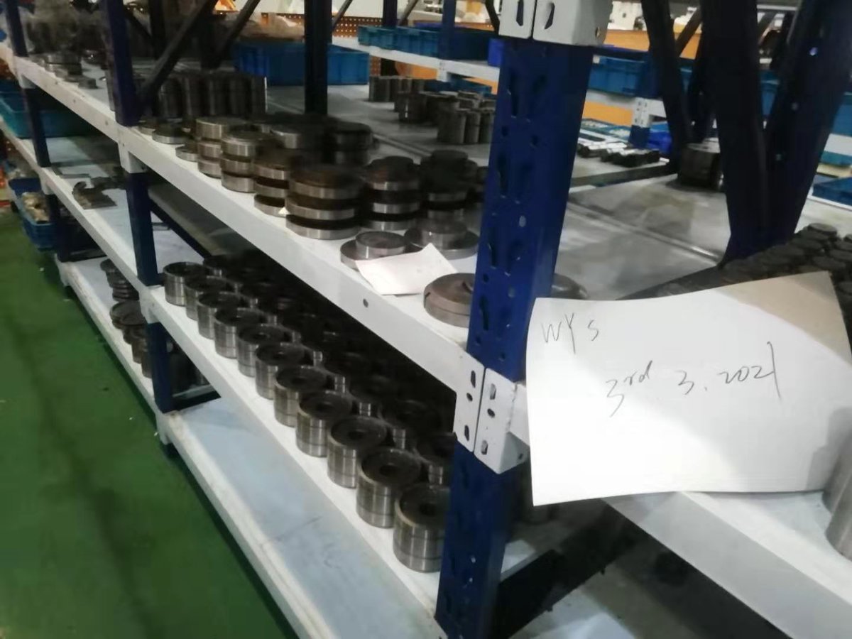 's tweet image. A complete set of the finished punch press tooling, and semi-finished one for sale.
#PunchPressTooling #Turret #PunchMachine