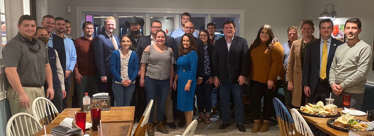 SavannahLMaddox's tweet photo. Greatly enjoyed speaking at @NKYRepublicans’ networking event last night, after a busy day in Frankfort! I provided an update on some of the good things we’re accomplishing in #KYGA21, and encouraged them to keep up the great work in advocating for conservatives principles. https://t.co/PzpDkN6MCd