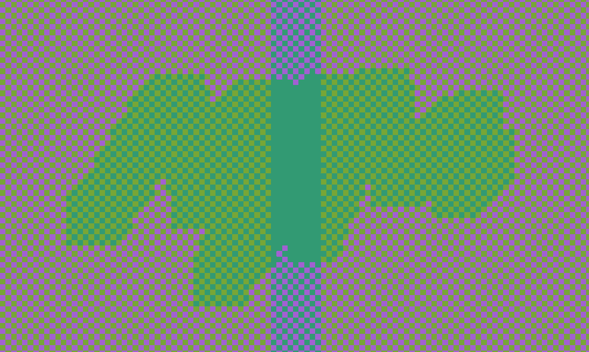 Franrekk's tweet photo. There are only 3 colours here and none of them is blue.

Dithering is freaky. https://t.co/WbhKa5mdzb
