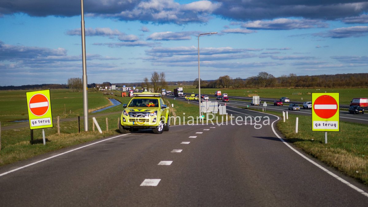 Melding traumahelikopter Berencamperweg Nijkerk