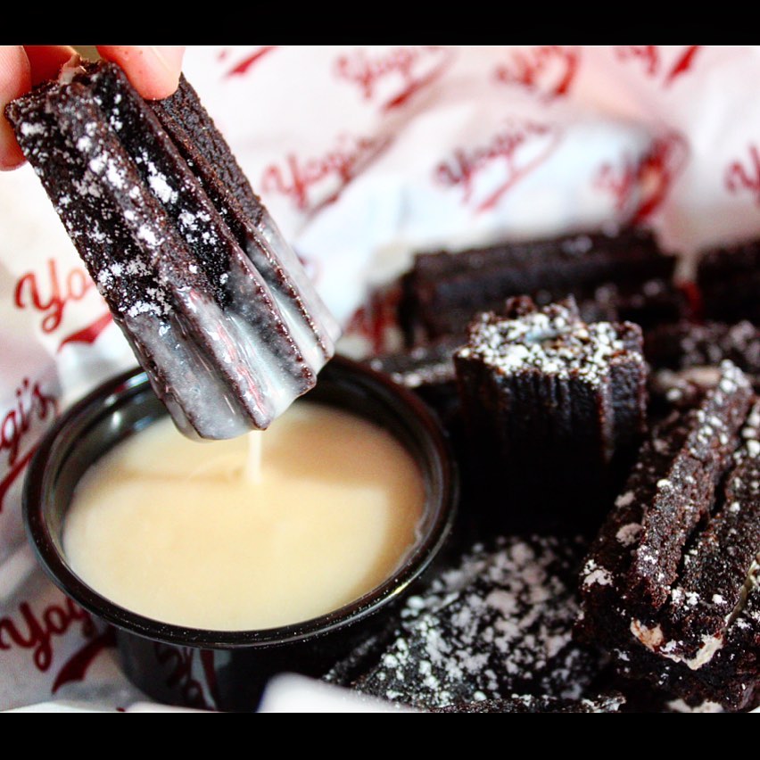 We are DYING over these oreo churros you can snag off of <a href="/YogisBarGrill/">Yogi's</a> Devour menu! Satisfy your sweet tooth ASAP by dining at Yogi's this weekend!