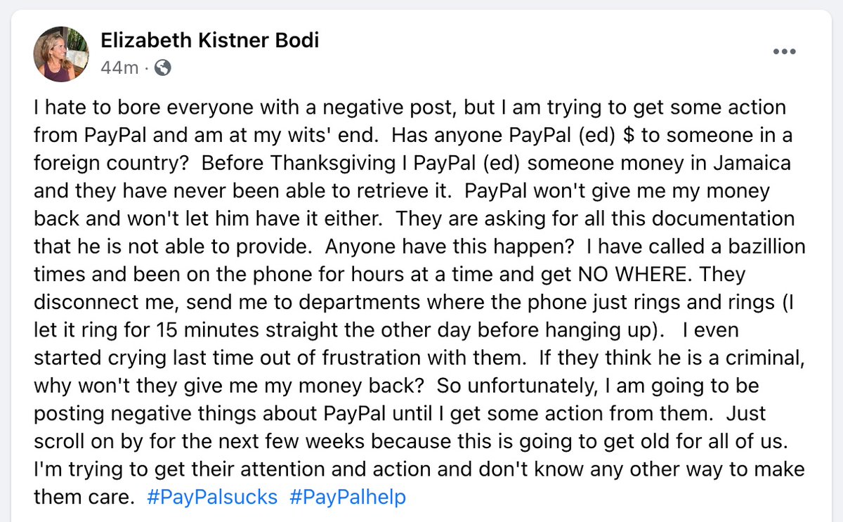 NikolayevichLev's tweet image. Please share this with the hashtags #PayPalsucks  #PayPalhelp, so maybe my friend can get a little help. Thanks.