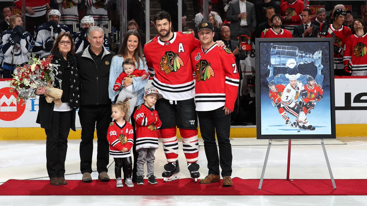 NHLBlackhawks's tweet image. "I got to play with a tremendous group of players for the best organization in sports... To be a part of the group that brought this franchise back to the top. I gave it all I had."

–Brent Seabrook.