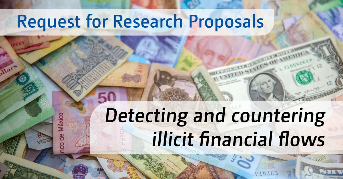 UNUWIDER's tweet photo. CLOSING SOON! Request for Research Proposals on illicit financial flows. Submit your proposal by 15 March 2021. For more information, go to https://t.co/1gEv9sACGK
#IllicitFinancialFlows #RFRP #DRMproject @uni_copenhagen @noradno https://t.co/zxigL7Wbp7