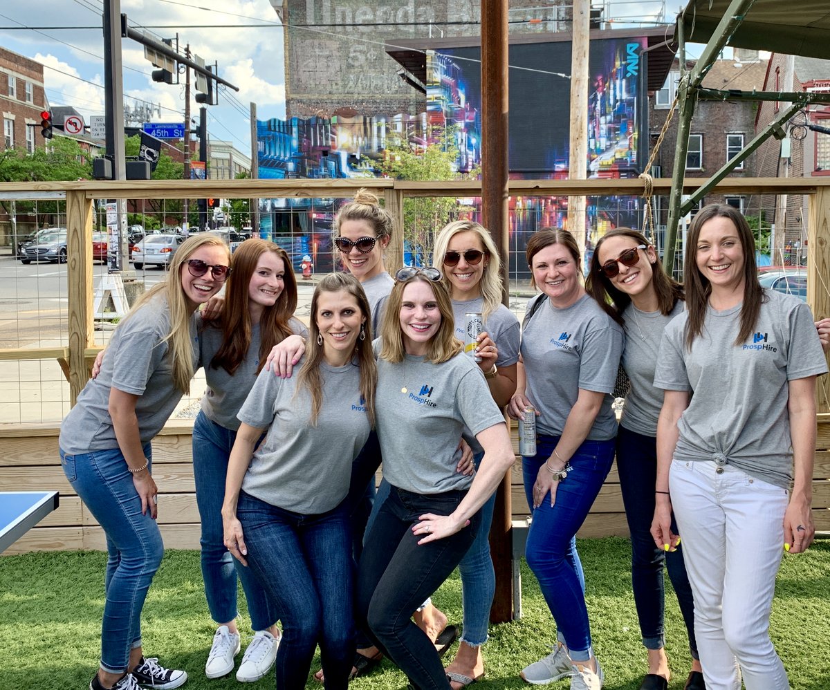 prosphire's tweet photo. Happy #EmployeeAppreciationDay to our amazing practitioners. @ProspHire wouldn’t be ProspHire without you! We miss seeing these smiling faces IRL and can’t wait until we can gather at PH HQ again. #colleaguesforlife #PHfamily #bestworkplace https://t.co/OIsonV1GVf
