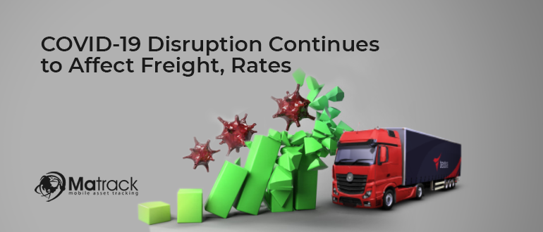 matrackinc's tweet photo. The trucking industry has to face significant shipping constraints amidst the global pandemic as there has been a high demand for goods from high hotspot areas. READ MORE https://t.co/Azx5l55qUH #truckingindustry #freightrates #covid19pandemic https://t.co/2rre0WS8vf