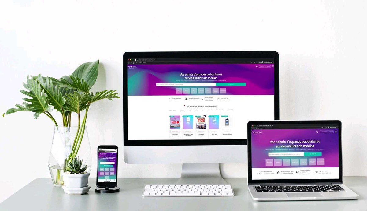 ADINTIME's tweet photo. ⚡⚡ Après de longs mois de travail, nous sommes fiers de vous présenter la nouvelle version de notre plateforme. Une version repensée pour vous faciliter l'achat d'espace publicitaire.

Lancez-vous et découvrez les dernières tendances sur Adintime 🚀 https://t.co/N8cmceIszS https://t.co/gd8VWA0Jqx