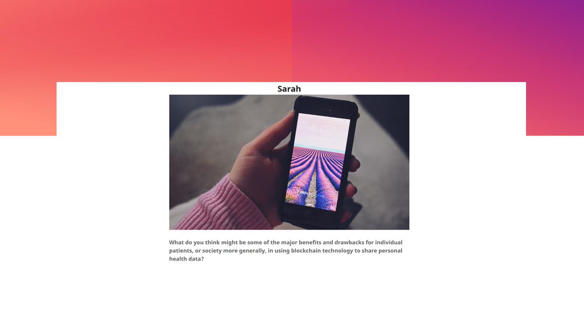 "I am personally open to new technologies and sharing data if it benefits me and other patients, the NHS and scientists" Read our third blog post from our #publicengagement focus groups on control &amp; access to #healthdata. #datasaveslives #BlockchainTechnology