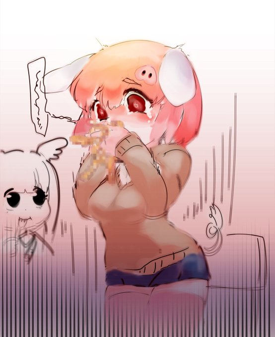 昼食中に気分が悪くなり急いで立ち上がるも間に合わずリバースしてしまうjkブタちゃんです 