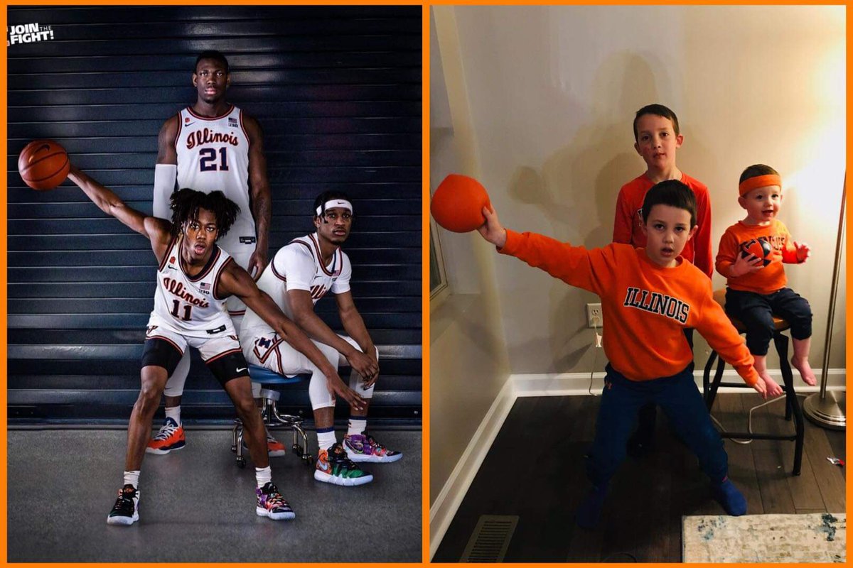 IlliniMBB's tweet photo. Best fans in the nation 🧡💙 https://t.co/stUW7jvfPY