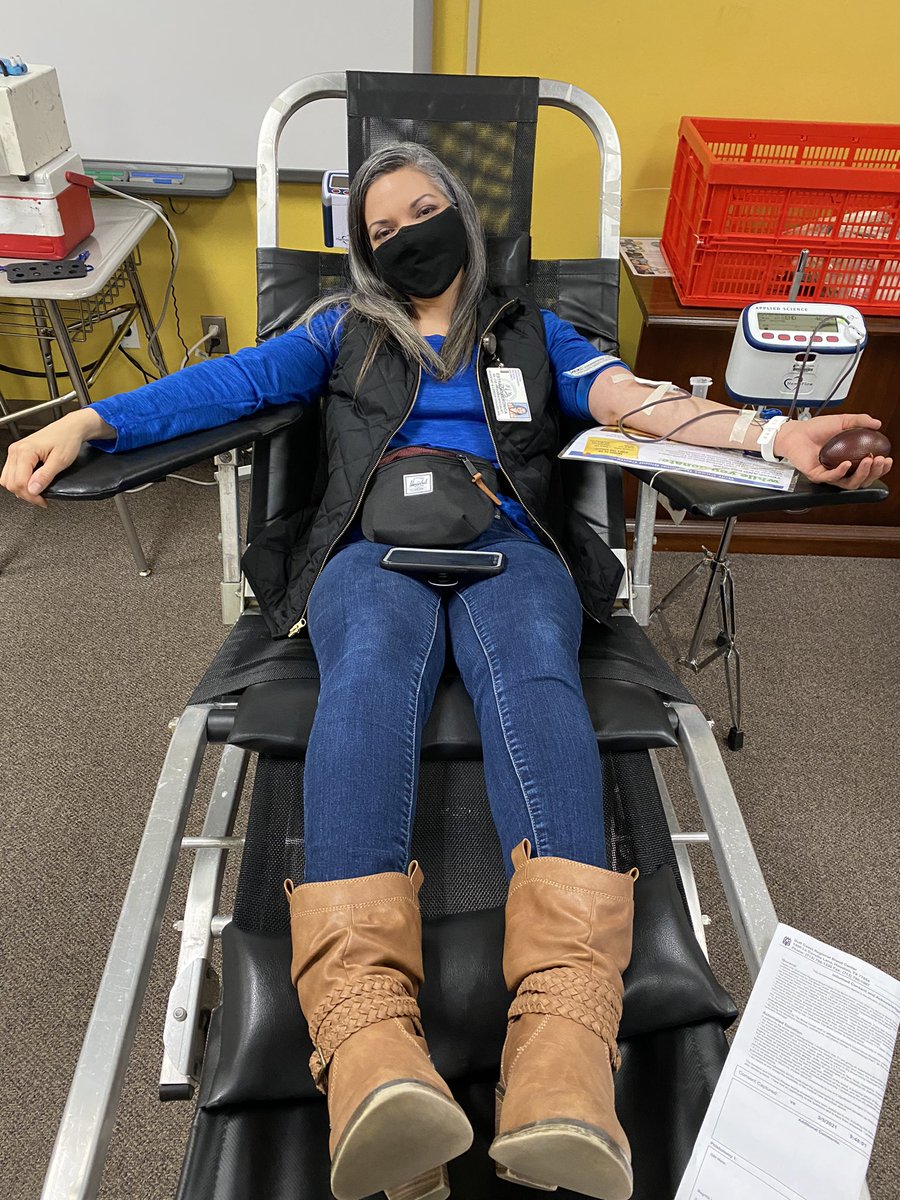 <a href="/JonesFutures_A/">JonesFuturesAcademy</a> is hosting their <a href="/commitforlife/">Gulf Coast Blood</a> blood drive! Donors received a free t-shirt &amp; covid antibody test! Our advisors loved supporting our future health science professionals! #HISDCTE #CTEProud