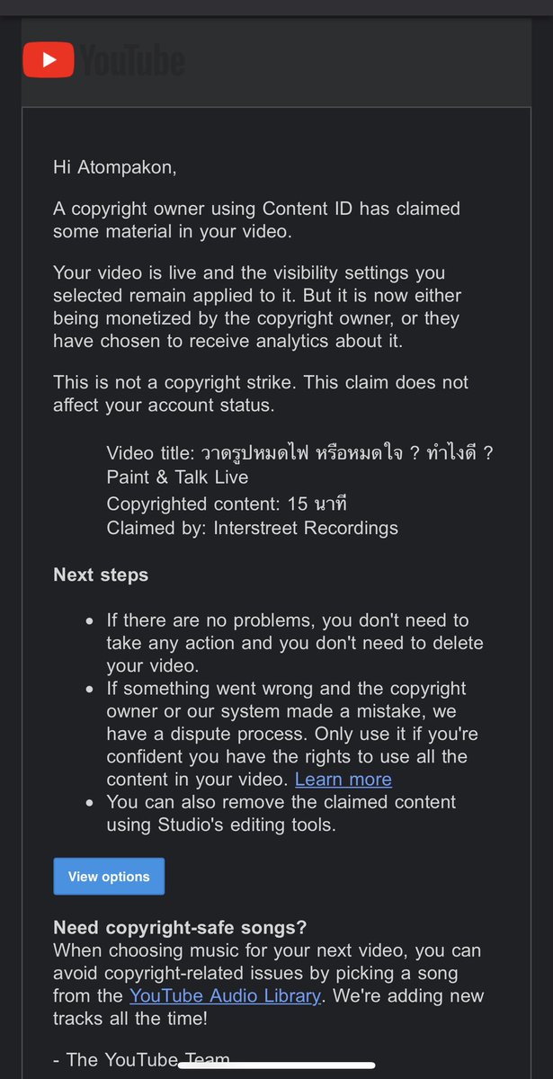 แต่งเอง ร้องเอง ทำดนตรีเอง อัพโหลดเอง เปิดในไลฟ์เอง ติดลิขสิทธิ์เพลงตัวเอง 😂