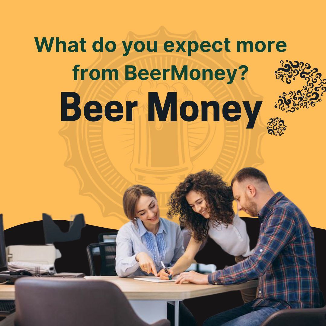Beermoneycomp's tweet photo. BeerMoney Community Announcement 🍺

A quick end of the week community feedback request.

Tell us what you expect more from us? 

$beer #beer #BinanceSmartChain 
#community https://t.co/gETNb1mqbQ