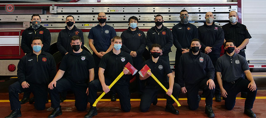 MassDFS's tweet photo. Congratulations to the members of Career #Recruit Firefighter #Class290, #ClassS22, and #ClassBW09 who completed 10-weeks of training today at the Mass. Firefighting Academy. Press release: https://t.co/dYYDp8M5hx https://t.co/hLGesUW5N6