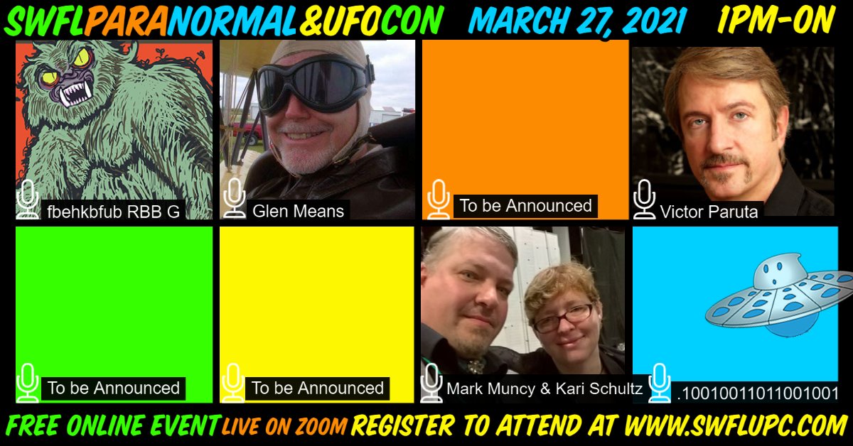 swflufoconferen's tweet photo. Stay tuned! More announcements and program times coming soon! https://t.co/oAHLMESLr7