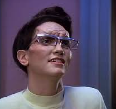 hellocmptr's tweet photo. Who's your favorite 1-off character in Star Trek? 

and why are they both in the same episode. https://t.co/JqIsIEQ3Av