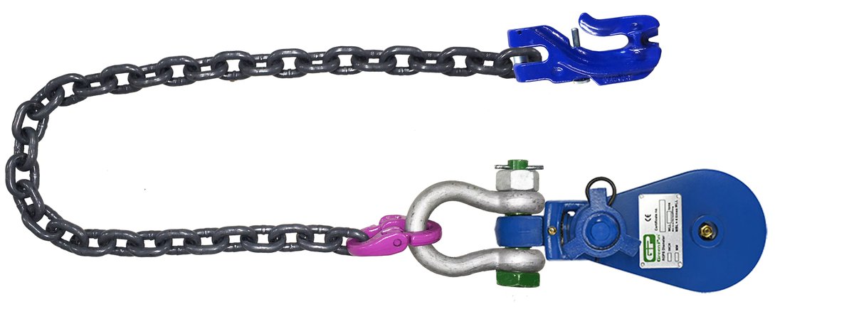 wreckersupplyus's tweet photo. Our superior snatch block assembly includes Grade 100 chain, the Green Pin® Snatch Block S, a lightweight snatch block type 601S with a Green Pin® Shackle attached.
For more information, go to: https://t.co/AAAaUlHbBP
#snatchblocks #Vanbeest #towingassemblies #wreckersupplies https://t.co/g4EMIgyyRE