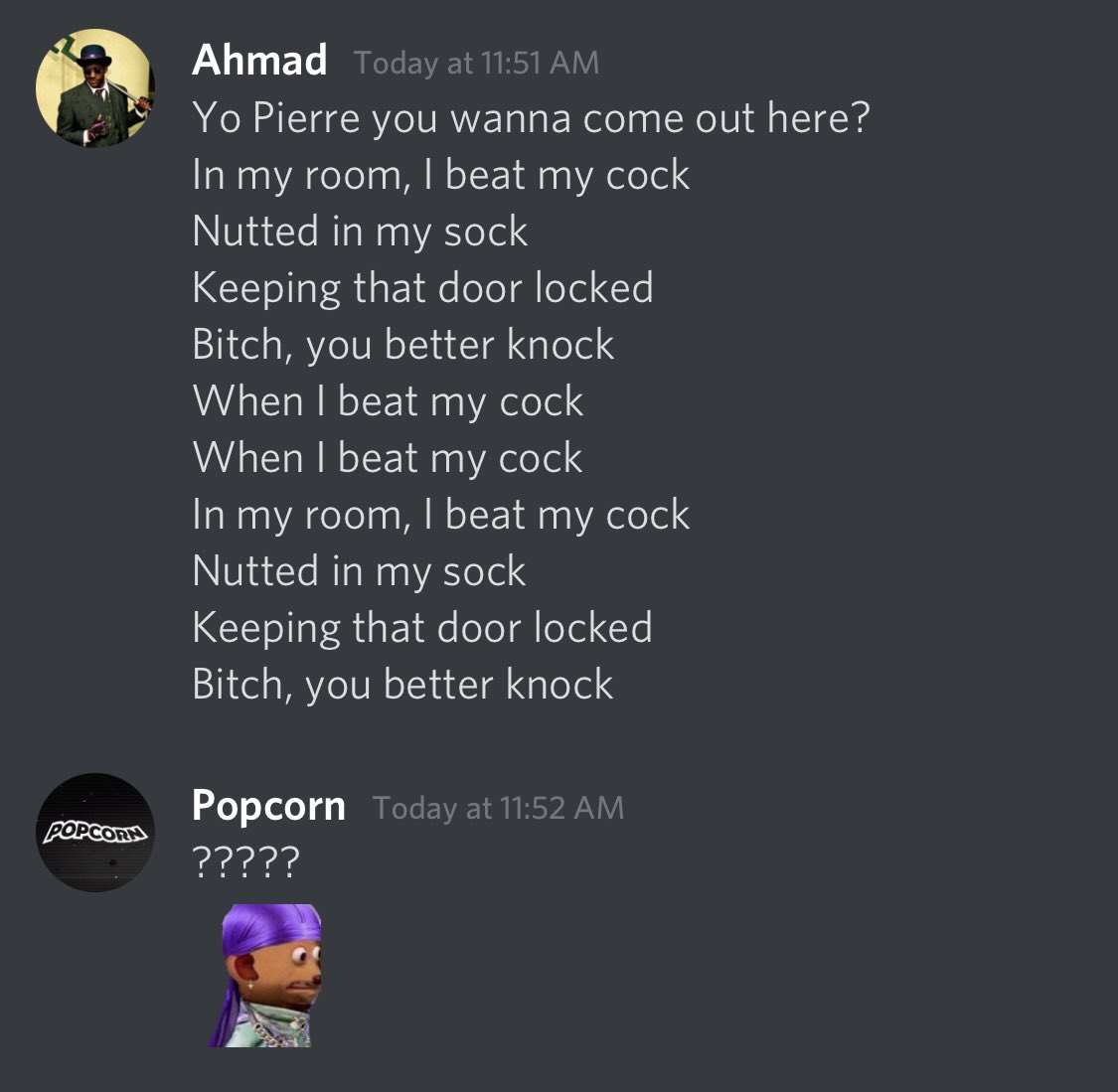 ??????? Day 2 of weirdo DMs