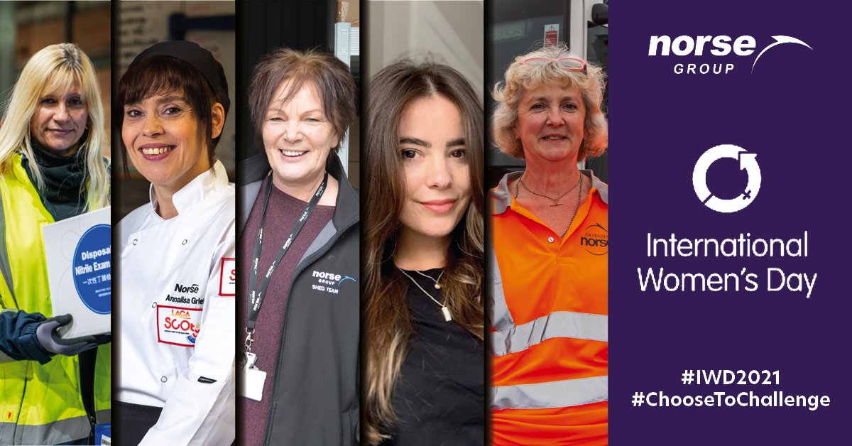 Next week we’re celebrating the women who work for us as part of our International Women’s Day celebrations. Follow us to ‘meet’ the women behind our services and to learn more about why at the Norse Group, women make all the difference! #ChooseToChallenge #IWD2021