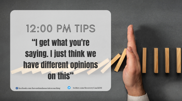 Not every difference of opinion requires an argument, sometimes it just makes more sense to agree to disagree. Especially when the other person's opinion isn't going to have an impact on your life.
#agreetodisagree #boundarywork #argument